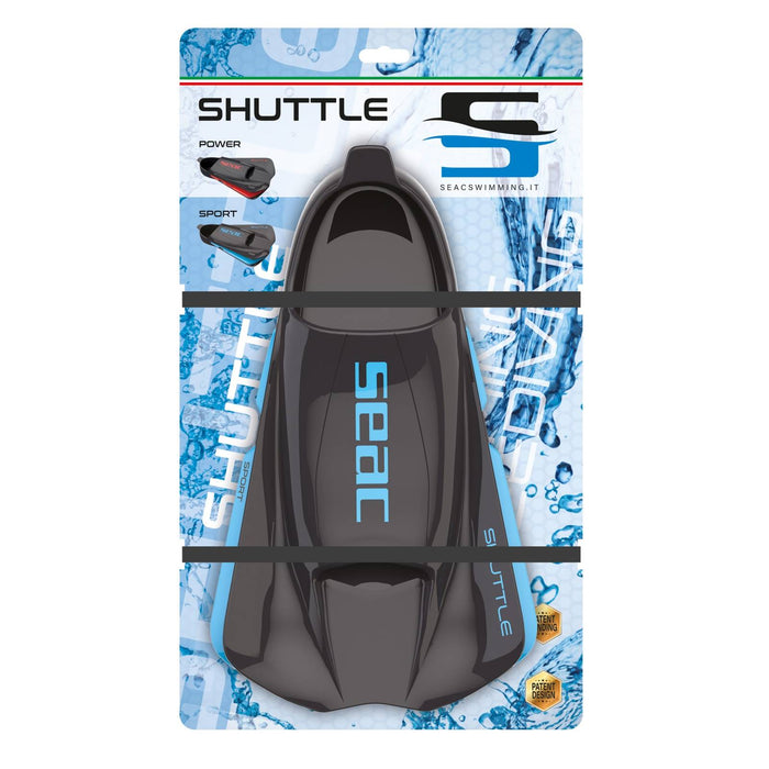 Schwimmflossen Shuttle Sport Schwarz-Blau Größe 37-38 Seac 71-48NAZ-37-38