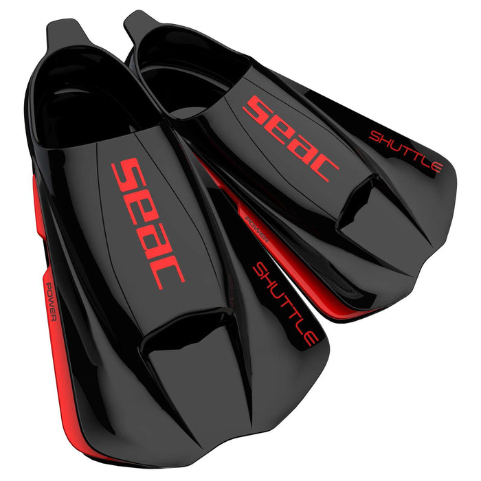 Schwimmflossen Shuttle Power Schwarz-Rot Größe 36-37 Seac 71-49NR-36-37