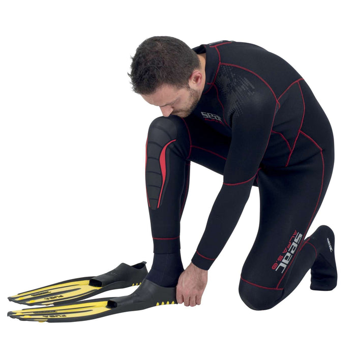 Tauchflossen Fuga Gelb 38-39 Seac 71-4Y-38-39