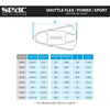 Schwimmflossen Shuttle Flex Hellblau-Grau Größe 45-46 Seac 71-51AZG-45-46