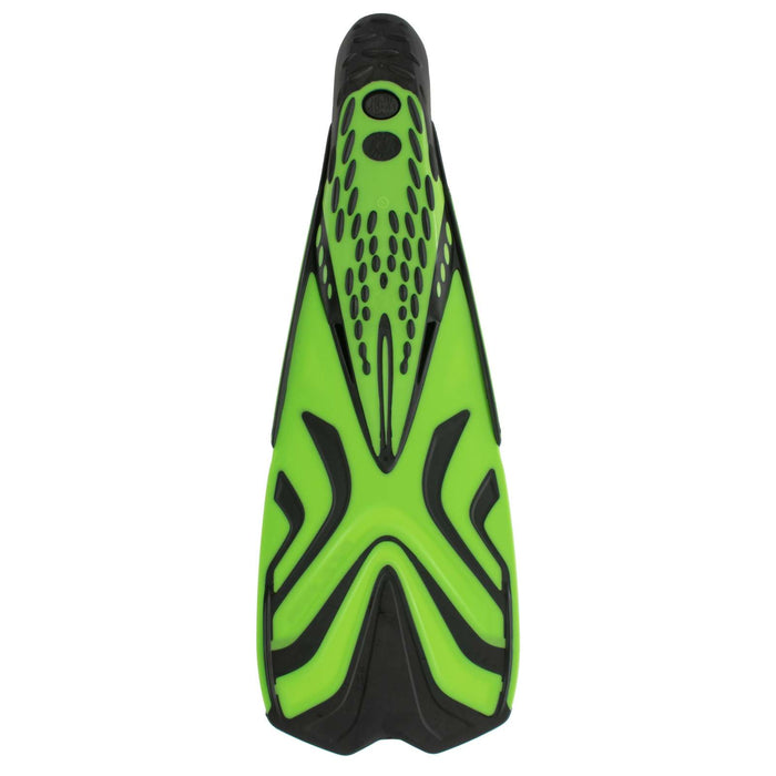 Schnorchelflossen Azzurra Kinder Limette 32-33 Seac 71-54L-32-33