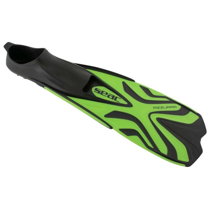 Schnorchelflossen Azzurra Kinder Limette 32-33 Seac 71-54L-32-33