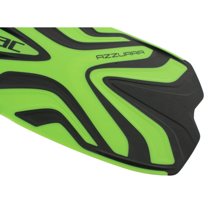 Schnorchel Flossen Azzurra Limette 38-39 Seac 71-54L-38-39