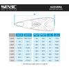 Schnorchelflossen Azzurra Kinder Weiß 32-33 Seac 71-54W-32-33