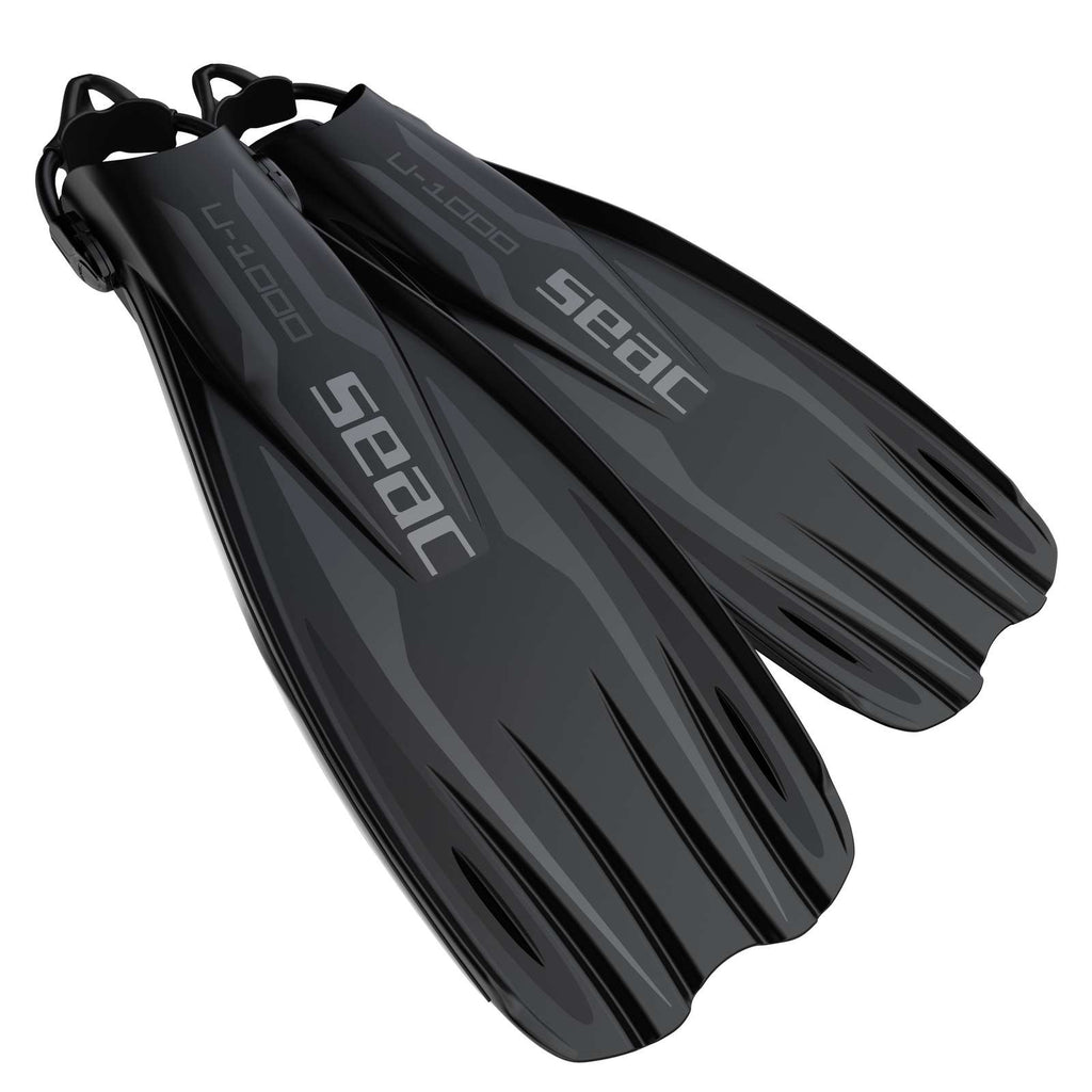 Tauchflossen U-1000 Schwarz XL-XXL ~ 46-48 Seac 71-55N-XL-XXL