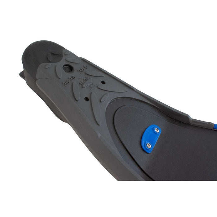 Flossen für Freitauchen und Speerfischen Bm30 Schwarz-Blau 35-36 Seac Seac 71-56N-35-36