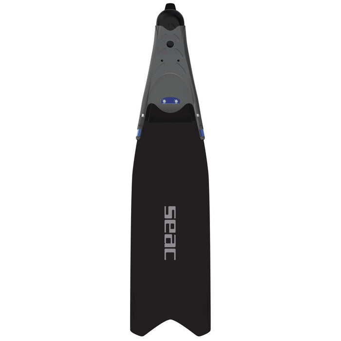 Flossen für Freitauchen und Speerfischen Bm30 Schwarz-Blau 35-36 Seac Seac 71-56N-35-36