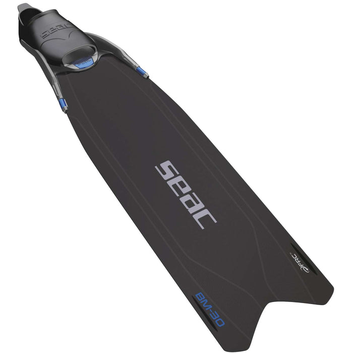 Flossen für Freitauchen und Speerfischen Bm30 Schwarz-Blau 35-36 Seac Seac 71-56N-35-36