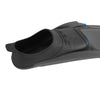 Flossen für Freitauchen und Speerfischen Bm30 Schwarz-Blau 35-36 Seac Seac 71-56N-35-36