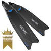 Freitauchen und Spearfishing Flossen Bm30 Schwarz-Blau 36-38 Seac 71-56N-36-38