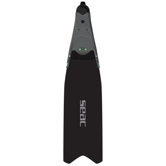 Flossen für Freitauchen und Speerfischen Bm30 Schwarz-Grün 35-36 Seac 71-56NV-35-36