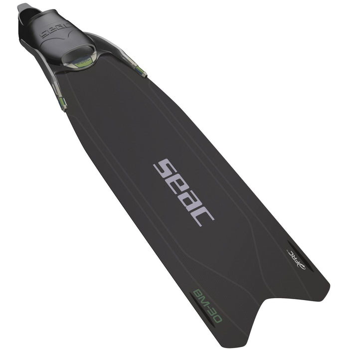 Flossen für Freitauchen und Speerfischen Bm30 Schwarz-Grün 35-36 Seac 71-56NV-35-36