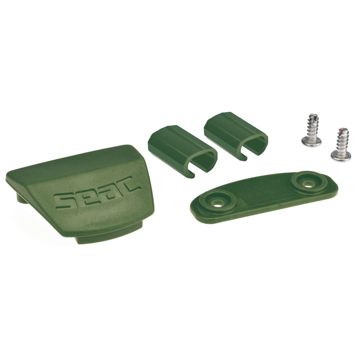 Freitauchen und Spearfishing Flossen Bm30 Schwarz-Grün 36-38 Seac 71-56NV-36-38