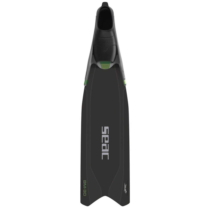 Freitauchen und Spearfishing Flossen Bm30 Schwarz-Grün 39-40 Seac 71-56NV-39-40