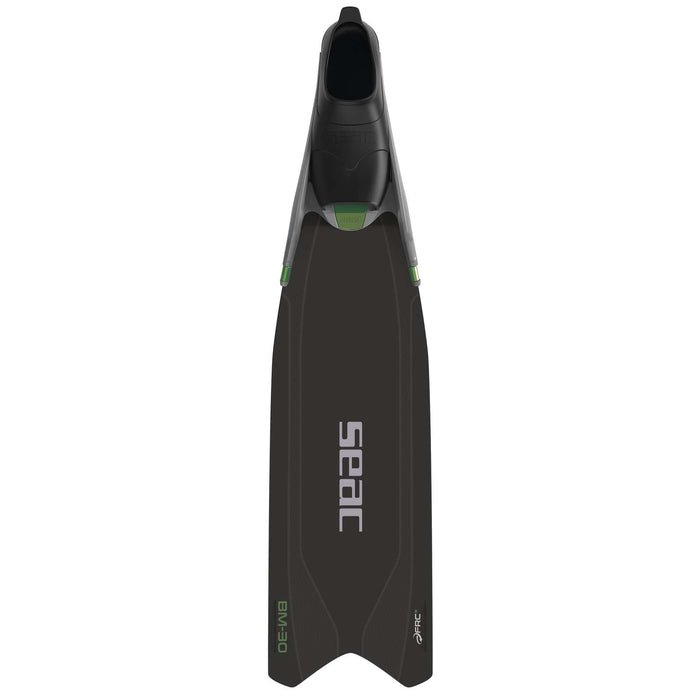 Freitauchen und Spearfishing Flossen Bm30 Schwarz-Grün 41-42 Seac 71-56NV-41-42