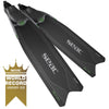 Freitauchen und Spearfishing Flossen Bm30 Schwarz-Grün 45-46 Seac 71-56NV-45-46