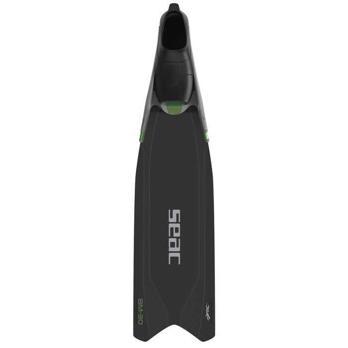 Freitauchen und Spearfishing Flossen Bm30 Schwarz-Grün 45-46 Seac 71-56NV-45-46