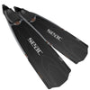 Freitauchen und Speerfischen Flossen W-22 Schwarz-Rot 39-40 Seac 71-59NR-39-40