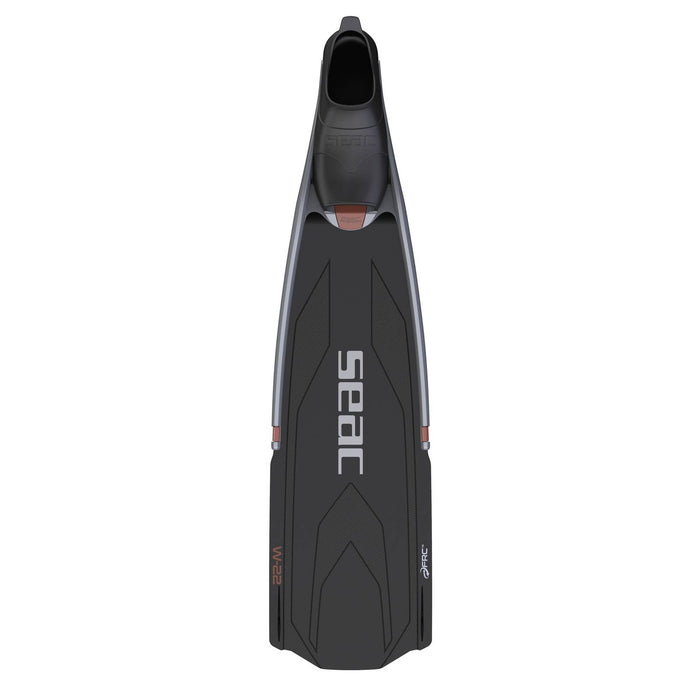 Freitauchen und Speerfischen Flossen W-22 Schwarz-Rot 47-48 Seac 71-59NR-47-48