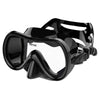Schnorchelmaske Salina Md Slt Klar-Schwarz Seac 75-16N-SBLN