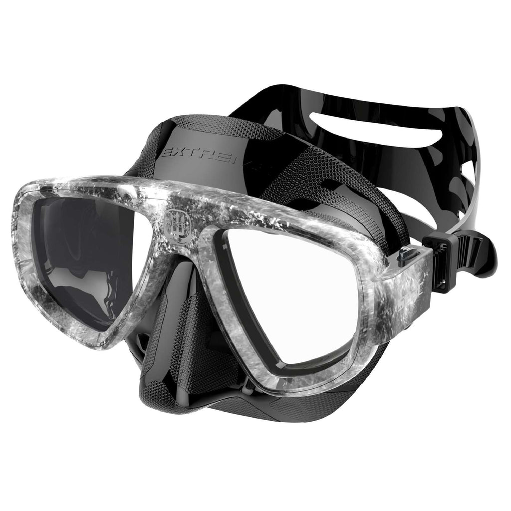 Freitauchmaske Extreme Camo-Schwarz-Grau Seac 75-33CG-SBL