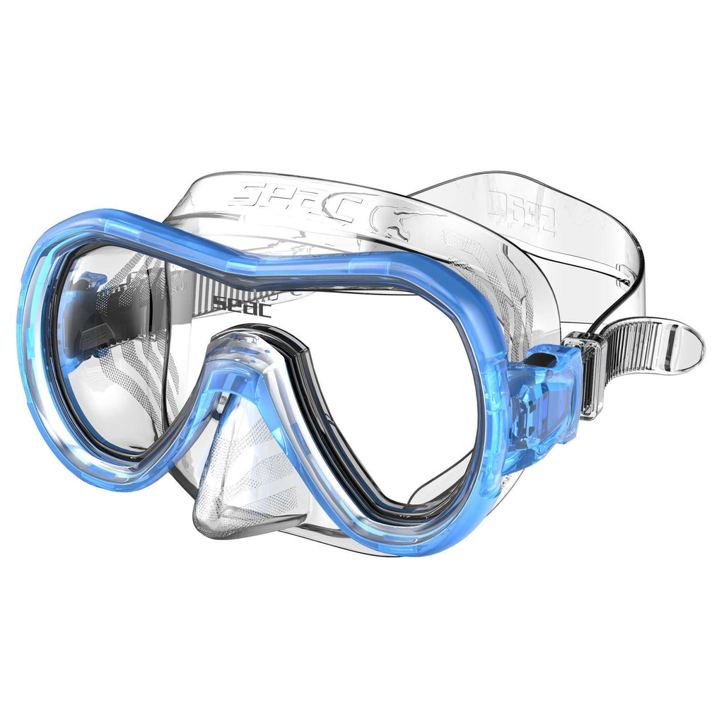 Schnorchelmaske Panarea Md Klar-Blau Seac 75-50B