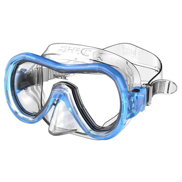 Schnorchelmaske Panarea Md Klar-Blau Seac 75-50B