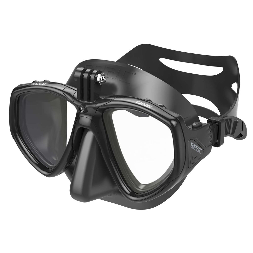 Tauchmaske One Pro Schwarz Seac 75-56N-SBL