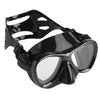 Freitauchen und Speerfischen Maske Cove Schwarz-Rot Seac 75-58N-SBL