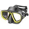 Tauchmaske Extreme 50 Schwarz-Gelb Seac 75-65NY-SBL