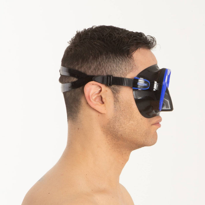 Tauchmaske Ajna Schwarz-Blau Seac 75-67B-SBL