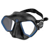 Freediving- und Spearfishing-Maske Raptor Schwarz-Blau Seac 75-68B-SBL