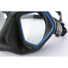 Freediving- und Spearfishing-Maske Raptor Schwarz-Blau Seac 75-68B-SBL