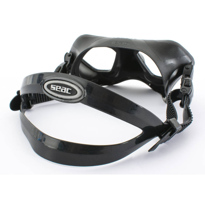 Freediving- und Spearfishing-Maske Raptor Schwarz Seac 75-68N-SBL