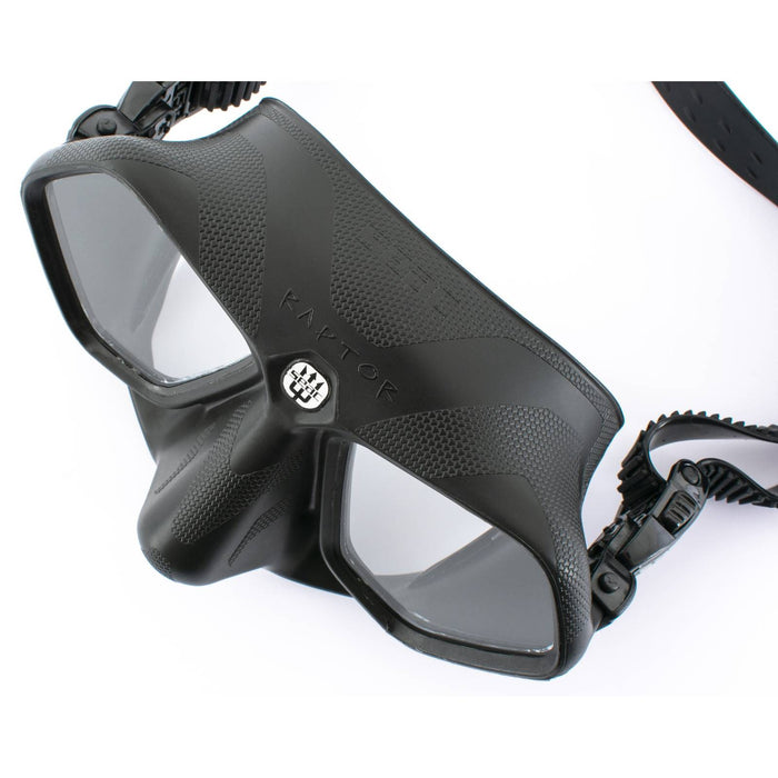 Freediving- und Spearfishing-Maske Raptor Schwarz Seac 75-68N-SBL