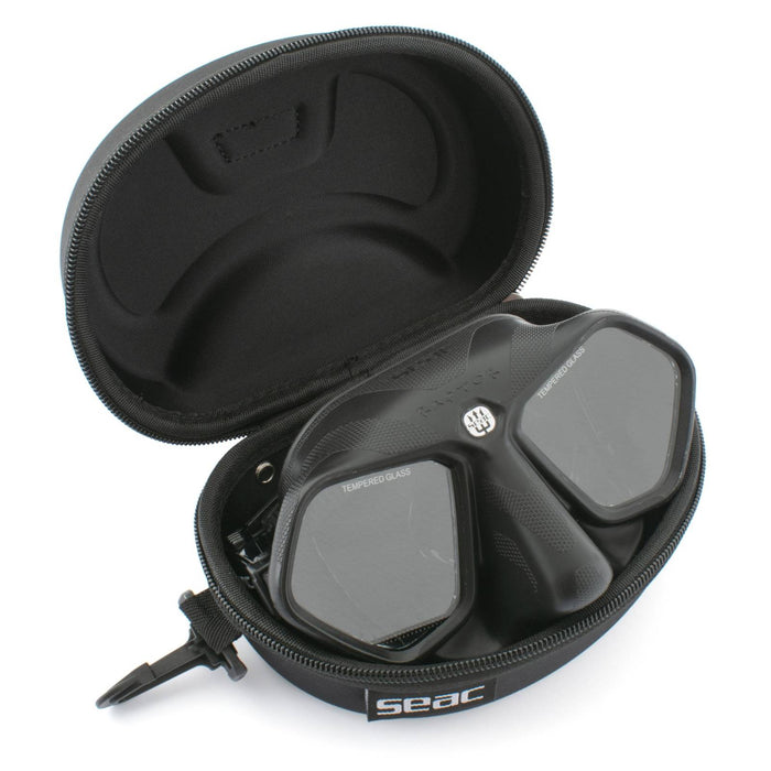 Freediving- und Spearfishing-Maske Raptor Schwarz Seac 75-68N-SBL