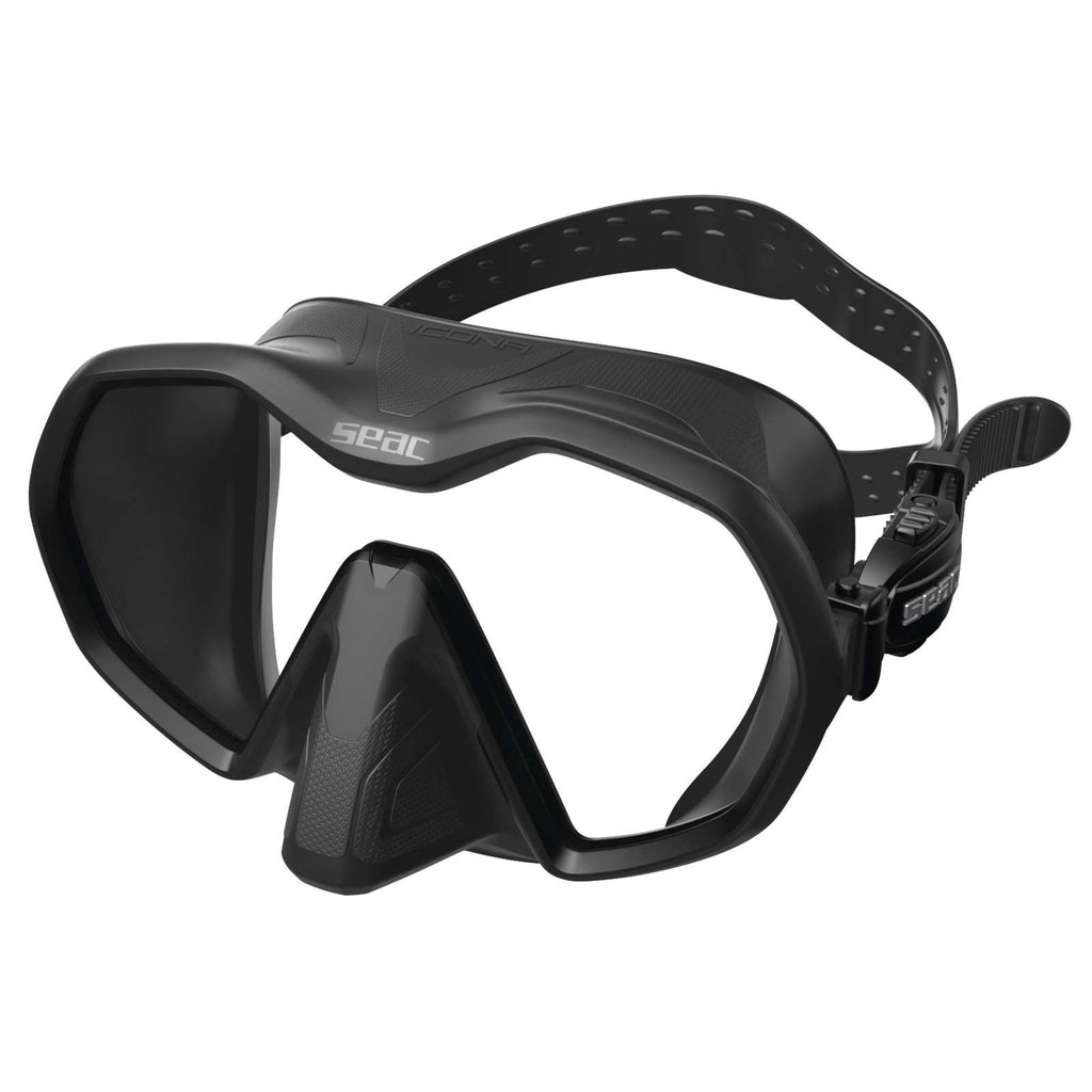 Tauchermaske Icona Schwarz Seac 75-69N-SBL