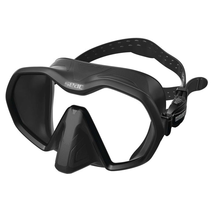 Tauchermaske Icona Schwarz Seac 75-69N-SBL