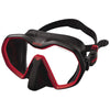Tauchermaske Icona Schwarz-Rot Seac 75-69NR-SBL