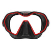 Tauchermaske Icona Schwarz-Rot Seac 75-69NR-SBL