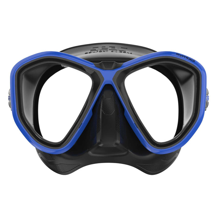 Tauchermaske Symbol Schwarz-Blau Seac 75-70B-SBL