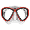 Tauchermaske Symbol Klar-Rot Seac 75-70R-SKL