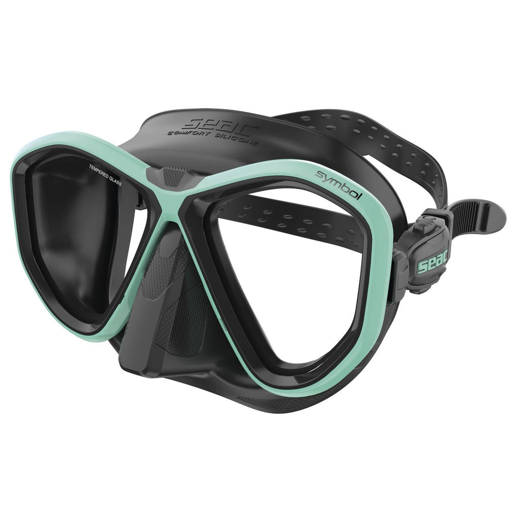 Tauchmaske Symbol Schwarz-Tiffany Seac 75-70TI-SBL