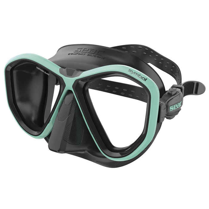 Tauchmaske Symbol Schwarz-Tiffany Seac 75-70TI-SBL