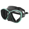 Tauchermaske Symbol Asian Fit Schwarz-Tiffany Seac 75-72TI-SBL