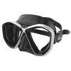 Tauchermaske Symbol Asian Fit Schwarz-Weiß Seac 75-72W-SBL