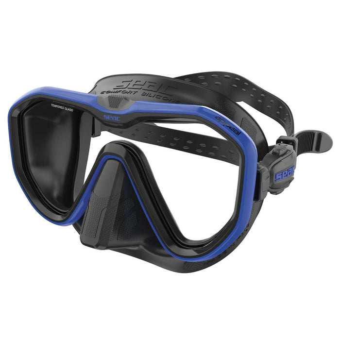Tauchermaske Appeal Schwarz-Blau Seac 75-73B-SBL