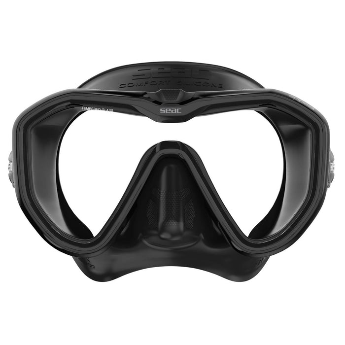 Tauchermaske Appeal Asian Fit Schwarz-Schwarz Seac 75-75N-SBL