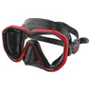Tauchermaske Appeal Asian Fit Schwarz-Rot Seac 75-75R-SBL
