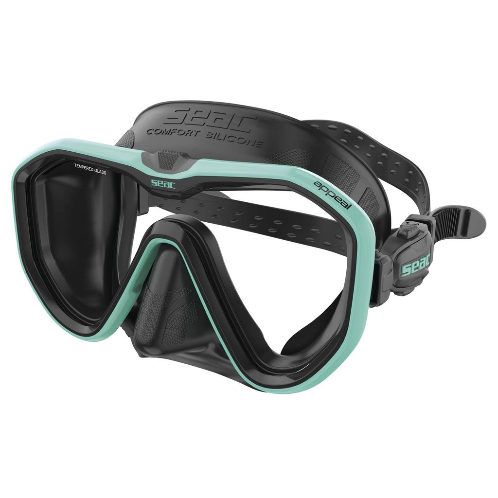 Tauchermaske Appeal Asin Fit Schwarz-Tiffany Seac 75-75TI-SBL